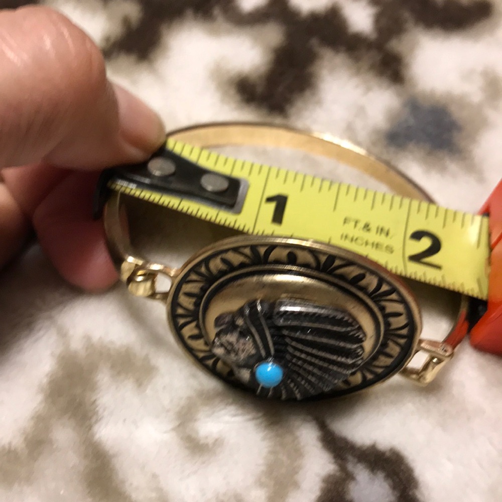 Native American Chief Bracelet - image 7